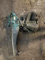 Te koop: Elektrische bladblazer / bladzuiger met opvangzak, Ophalen, Gebruikt, Ruggedragen, Met opvangzak