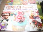 1000 cupcakes,koekjes en taarten 320 pagina's, Enlèvement ou Envoi, Comme neuf, Gâteaux et Tartes