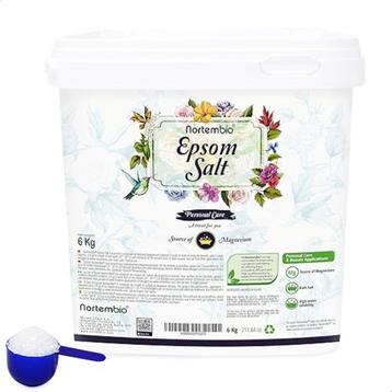 Sel de bain Epsom 6 kg 100% pur LIVRAISON GRATUITE, Envoi, Neuf, Baignoire & Douche