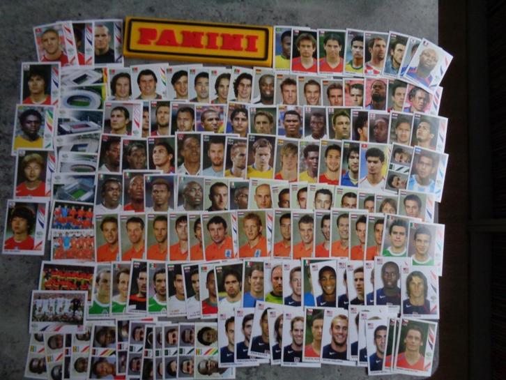 PANINI VOETBAL STICKERS WORLD CUP 2006 140x verschillende nr, Hobby en Vrije tijd, Stickers en Plaatjes, Verzenden