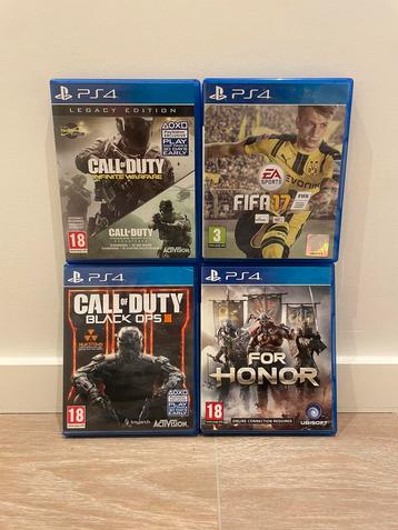 Lot - Playstation 4 games beschikbaar voor biedingen