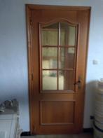 Binnendeuren met glas, Doe-het-zelf en Bouw, Deuren en Vliegenramen, Ophalen, Zo goed als nieuw, Glas