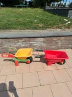 2x speelgoed buiten tuin kruiwagen kinderen samen €10,-, Ophalen
