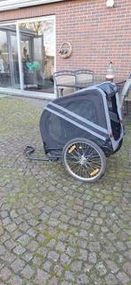 Fietskar voor honden, Ophalen