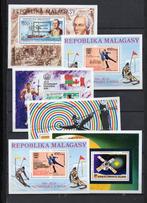 Madagascar 6  blokken thema  MNH XX, Verzenden, Postfris