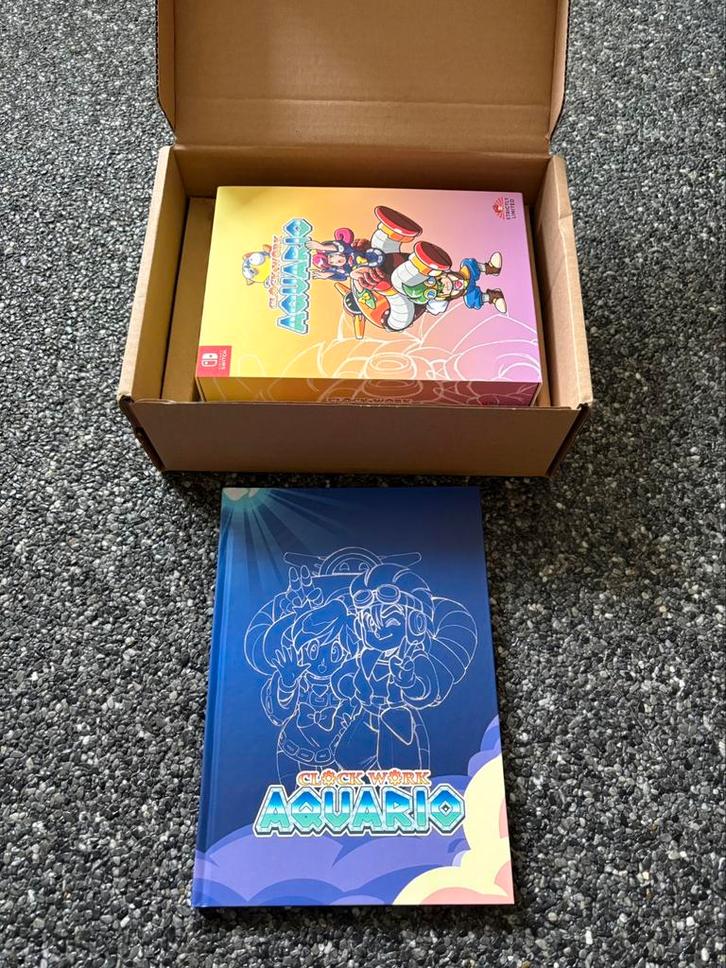Clockwork Aquario - Collectors Edition (Nintendo Switch), Games en Spelcomputers, Games | Nintendo Switch, Zo goed als nieuw, Ophalen of Verzenden
