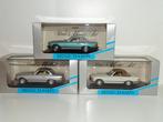 1/43 minichamps lot mercedes 350 SL cabriolet hard top rare, Ophalen of Verzenden, Zo goed als nieuw, Auto, MiniChamps