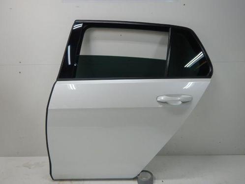 VW Golf 7 Portier Links-Achter Orxyweiss LOK1, Auto-onderdelen, Carrosserie, Deur, Volkswagen, Gebruikt, Ophalen of Verzenden