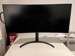 LG 35WN73A – 35” QHD Curved Ultrawide USB-C Monitor – 100 Hz, Computers en Software, Monitoren, Zo goed als nieuw, DisplayPort