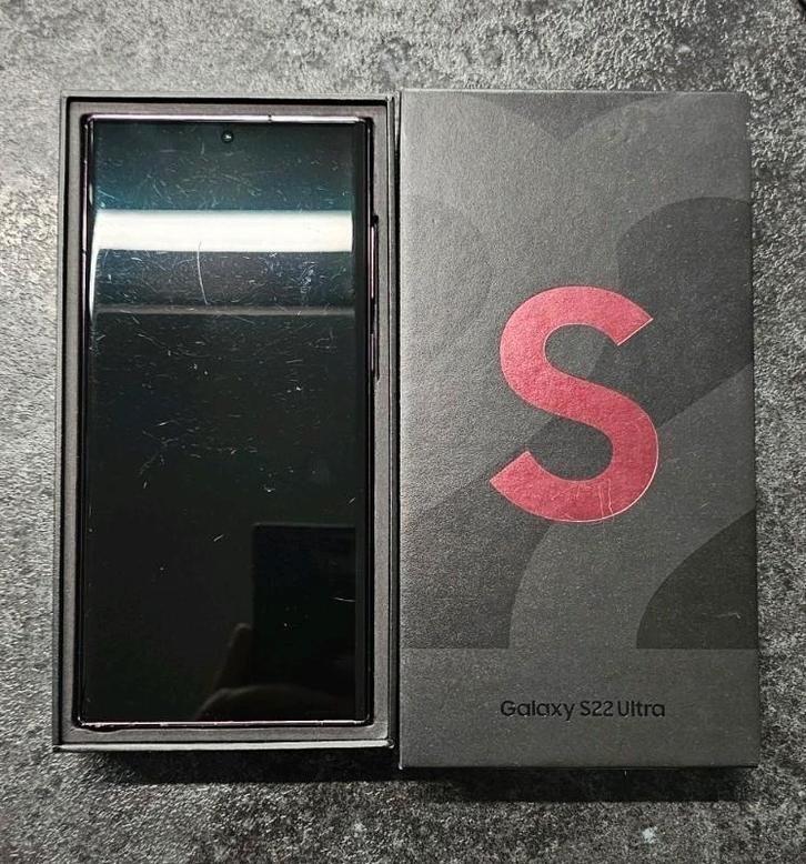 S22 Ultra 256 Gb Bordeaux/Paars, Telecommunicatie, Mobiele telefoons | Samsung, Gebruikt, Overige modellen, 256 GB, Zonder abonnement