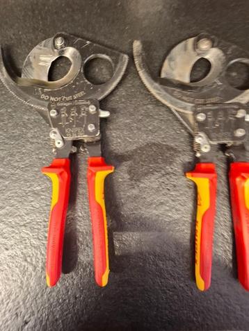 Knipex 9536280 Kabelschaar ratelprincipe - 280mm beschikbaar voor biedingen