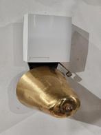 Schoolbel , huisbel retro Vynckier , koper gong, Ophalen of Verzenden, Gebruikt, Bedraad