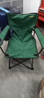 Chaise pliante pour la pêche/le camping avec porte-gobelet, Caravanes & Camping, Accessoires de camping, Comme neuf