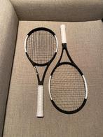 Wilson Pro staff 97 wit / zwart tennis racket 2 stuks, Ophalen, Zo goed als nieuw, Wilson, Racket