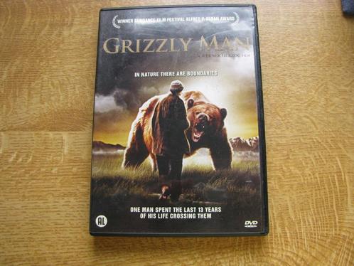 Grizzly man - natuur documentaire film, Cd's en Dvd's, Dvd's | Documentaire en Educatief, Zo goed als nieuw, Natuur, Alle leeftijden