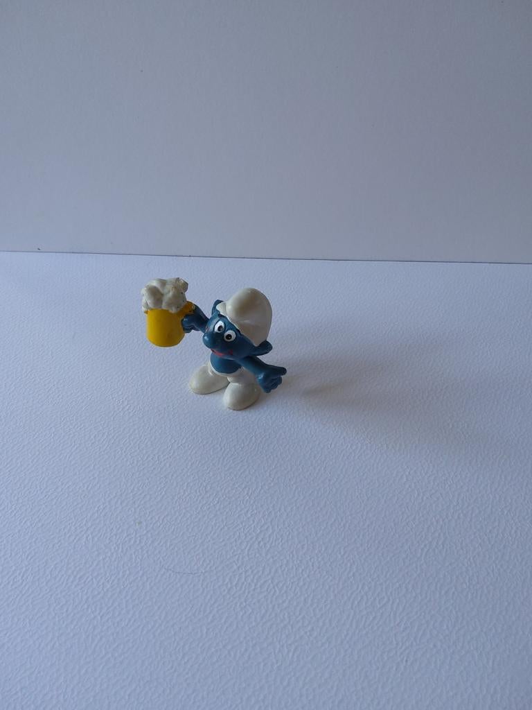 Schtroumpf bière, Collections, Schtroumpfs, Enlèvement ou Envoi, Utilisé