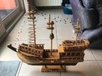 Modelboot in hout, Hobby en Vrije tijd, Modelbouw | Boten en Schepen, Zo goed als nieuw, Ophalen