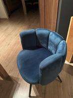 Te koop 4 prachtige disign stoelen, Huis en Inrichting, Stoelen, Ophalen, Blauw, Zo goed als nieuw, Vier