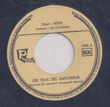 Doris & Les Chiconas – Les yeux des amoureux / Partir - Sing beschikbaar voor biedingen