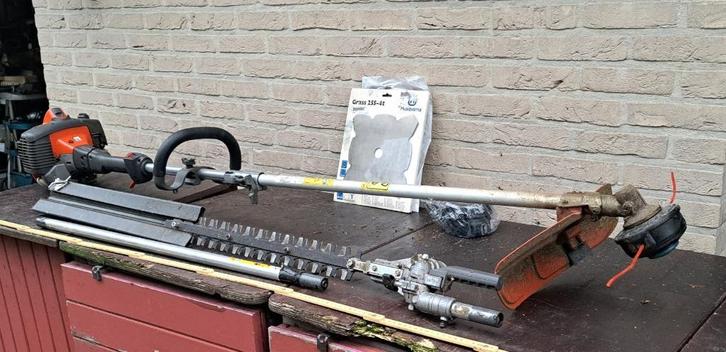 Te Kp Husqvarna 327 LD combi  op steel, Tuin en Terras, Bosmaaiers, Gebruikt, Benzine, 50 cm of meer, Ophalen