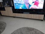 Tv-meubel van 120 en 180 cm met beschermglas, Huis en Inrichting, Ophalen, Zo goed als nieuw, Glas
