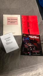 Flipperkast manual The Getaway, Verzamelen, Automaten | Flipperkasten, Ophalen of Verzenden, Gebruikt, Flipperkast