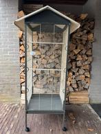 Vogelkooi, Dieren en Toebehoren, Vogels | Hokken en Kooien, Ophalen, Gebruikt, Metaal, Vogelkooi