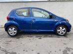 Toyota aygo 1.0 benizne 2007 volledige historic, Auto's, Voorwielaandrijving, Stof, Zwart, Blauw