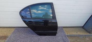 BMW 3-serie E46 Deur Portier RA Rechtsachter Black Sapphire beschikbaar voor biedingen