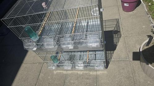 2 KWEK- EN BROEDKOOI VOOR KANARIES, Dieren en Toebehoren, Vogels | Hokken en Kooien, Zo goed als nieuw, Broedkooi of Kweekkooi