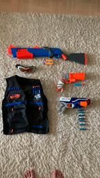 Nerfguns + gear, Ophalen of Verzenden, Zo goed als nieuw