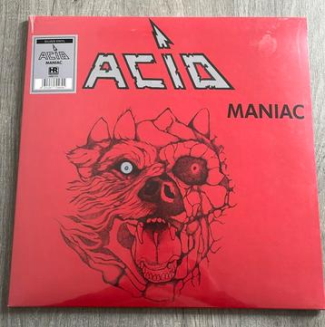 Acid - Maniac - Zilver Vinyl + 7” Single - Limited 150 st