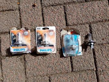 Philips en Osram H4 koplampen  beschikbaar voor biedingen