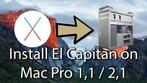 MacPro1,1 / 2,1 OSX El Capitan 10.11.6  Clé USB avec Update, Informatique & Logiciels, MacOS, Envoi, Neuf