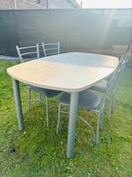 Tafel met 4 stoelen, Huis en Inrichting, Tafels | Eettafels, Ophalen