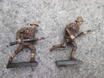 LINEOL 2 belgische soldaten ABBL bespeelde staat., Verzamelen, Ophalen of Verzenden