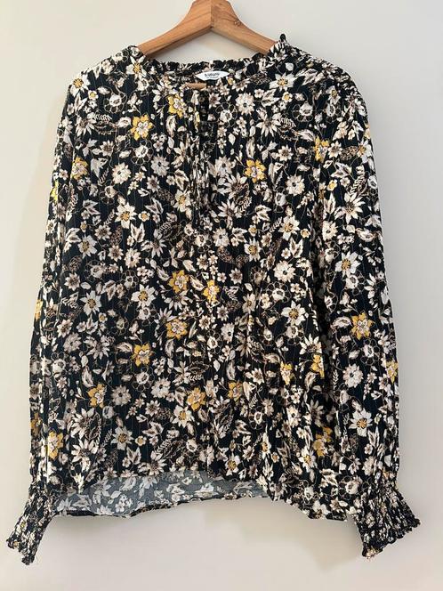 Bloemtjes blouse B.Youna, Kleding | Dames, Blouses en Tunieken, Zo goed als nieuw, Maat 42/44 (L), Ophalen of Verzenden