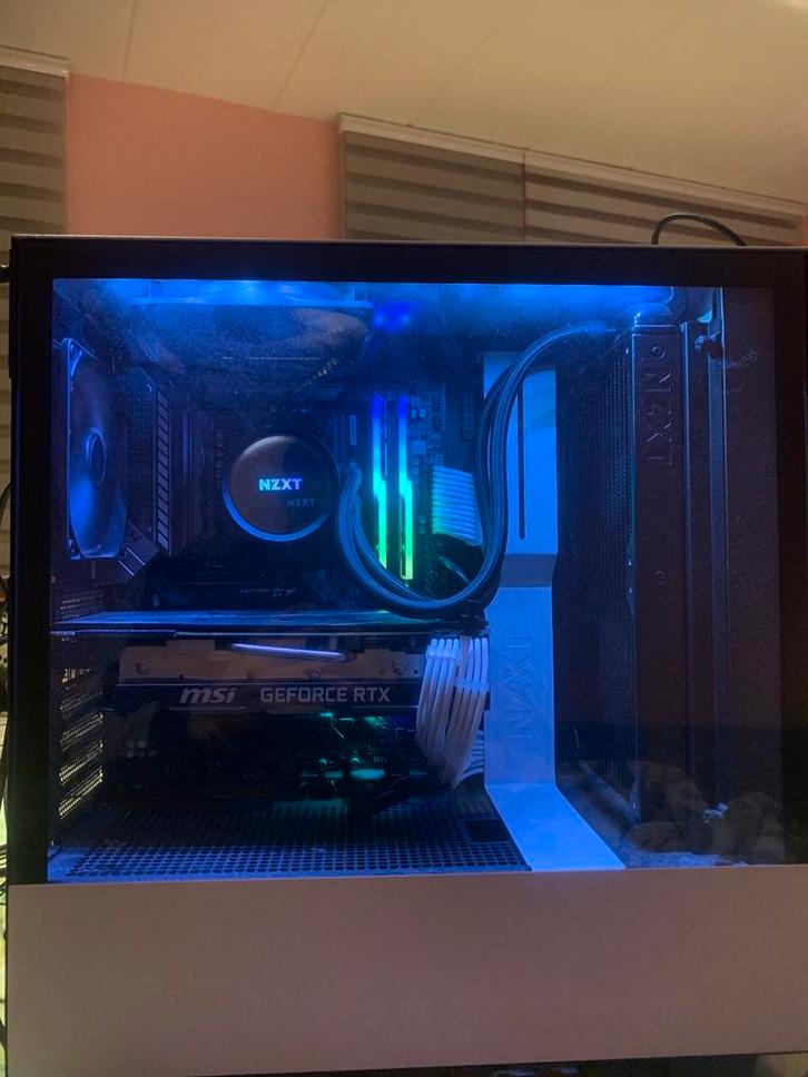 Gaming Setup RTX 2080 Super + 240hz + huntsman mini, Computers en Software, Toetsenborden, Zo goed als nieuw, Qwerty, Bedraad