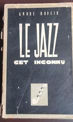 le jazz cet inconnu, Boeken, Muziek, Ophalen of Verzenden