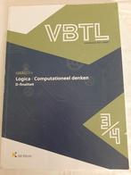 VBTL 3 – leerboek logica & computationeel denken , Boeken, Schoolboeken, Ophalen of Verzenden, Gelezen, Nederlands