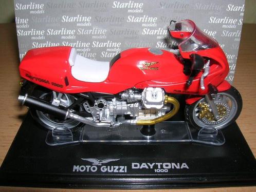 1:24 Starline 990134 Moto Guzzi Daytona 1000 rood, Hobby en Vrije tijd, Modelauto's | 1:24, Nieuw, Motor, Ophalen of Verzenden