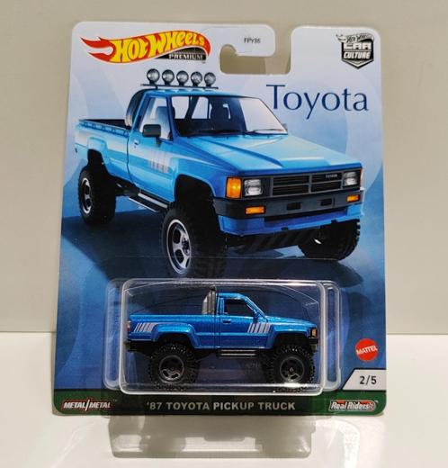 Hot Wheels '87 Toyota Pickup Truck Toyota Series (uit 2022), Hobby en Vrije tijd, Modelauto's | Overige schalen, Ophalen of Verzenden