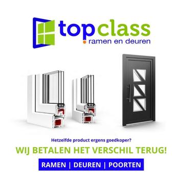 ramen deuren in pvc alu en hout op maatwerk