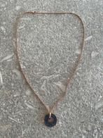 Ketting met handel edelstaal rose verguld 30cm NIEUW, Handtassen en Accessoires, Kettingen, Nieuw, Ophalen of Verzenden, Roze