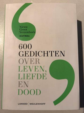 BOEK Jozef Deleu - 600 gedichten over leven, liefde en dood beschikbaar voor biedingen