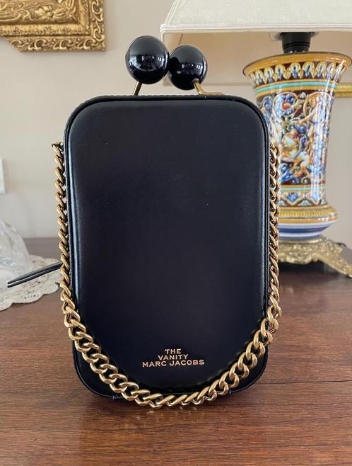 Nieuwe Marc Jacobs 'The Vanity' zwarte schoudertas, Handtassen en Accessoires, Tassen | Schoudertassen, Nieuw, Overige merken