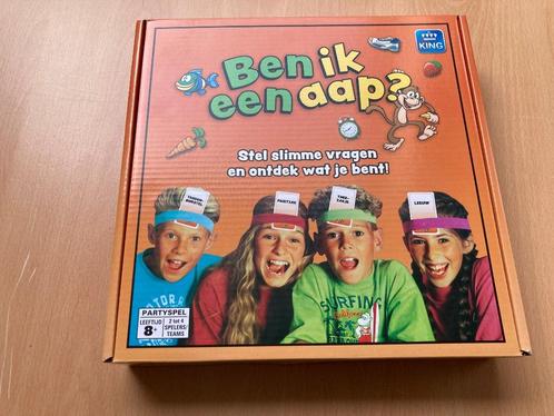 Spel: ben ik een aap?, Hobby en Vrije tijd, Gezelschapsspellen | Overige, Nieuw, Drie of vier spelers, Ophalen of Verzenden