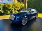 Kyosho 1/18 Rolls-Royce Phantom Coupé Blue Metallic, Hobby & Loisirs créatifs, Voitures miniatures | 1:18, Enlèvement ou Envoi
