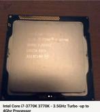 Intel Core i7-3770K 3770K - 3.5GHz Turbo -up to 4Ghz Process, Computers en Software, Processors, Ophalen, Zo goed als nieuw