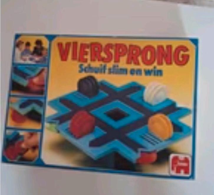Gezelschapsspel : viersprong, Hobby en Vrije tijd, Gezelschapsspellen | Overige, Ophalen of Verzenden